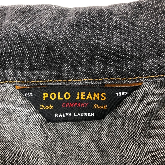 VTG Polo Ralph Lauren Denim Jean Jacket - Picture 10 of 10